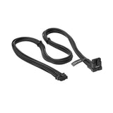 Seasonic 12V 2x6  6-pin x2  90-Degree Cable - Front View
