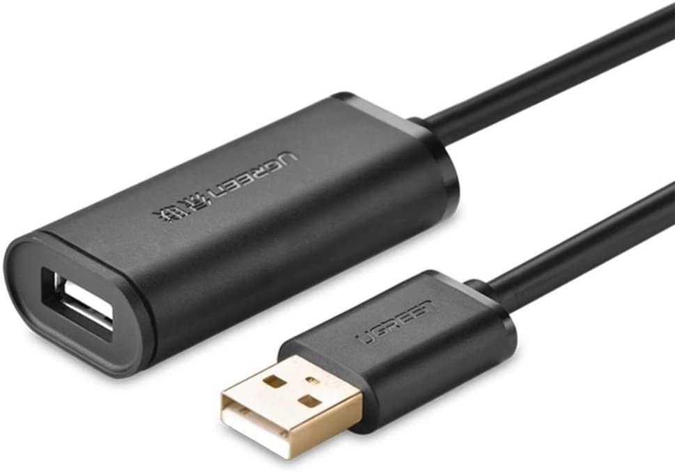UGREEN 10M USB 2.0 Active Extension Cable with Built-in Chipset