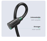 UGREEN 100W USB-C Extension Cable 1M for High-Speed Charging and Data Transfer - Side View