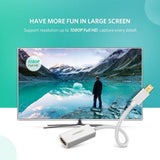 UGREEN 10461 Mini DP to HDMI Adapter Black - Top-Down View