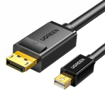 UGREEN 10477 Mini DisplayPort Male to DisplayPort Male 1.5m
