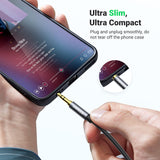 UGREEN 10592 3.5mm Headphone Extension Cable 1m - 45-Degree Angle