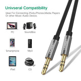 UGREEN 3.5mm male to 3.5mm male cable 5M (10737) - Top-Down View