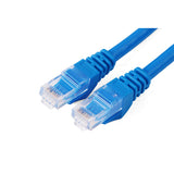UGREEN Cat6 UTP blue color 26AWG CCA LAN Cable 1M (11201) - Top-Down View