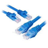 UGREEN Cat6 UTP lan cable blue color 26AWG CCA 10M  (11205) - Front View