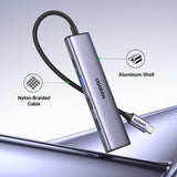 UGREEN 15495 5-in-1 USB-C Hub with 4K HDMI - Front View