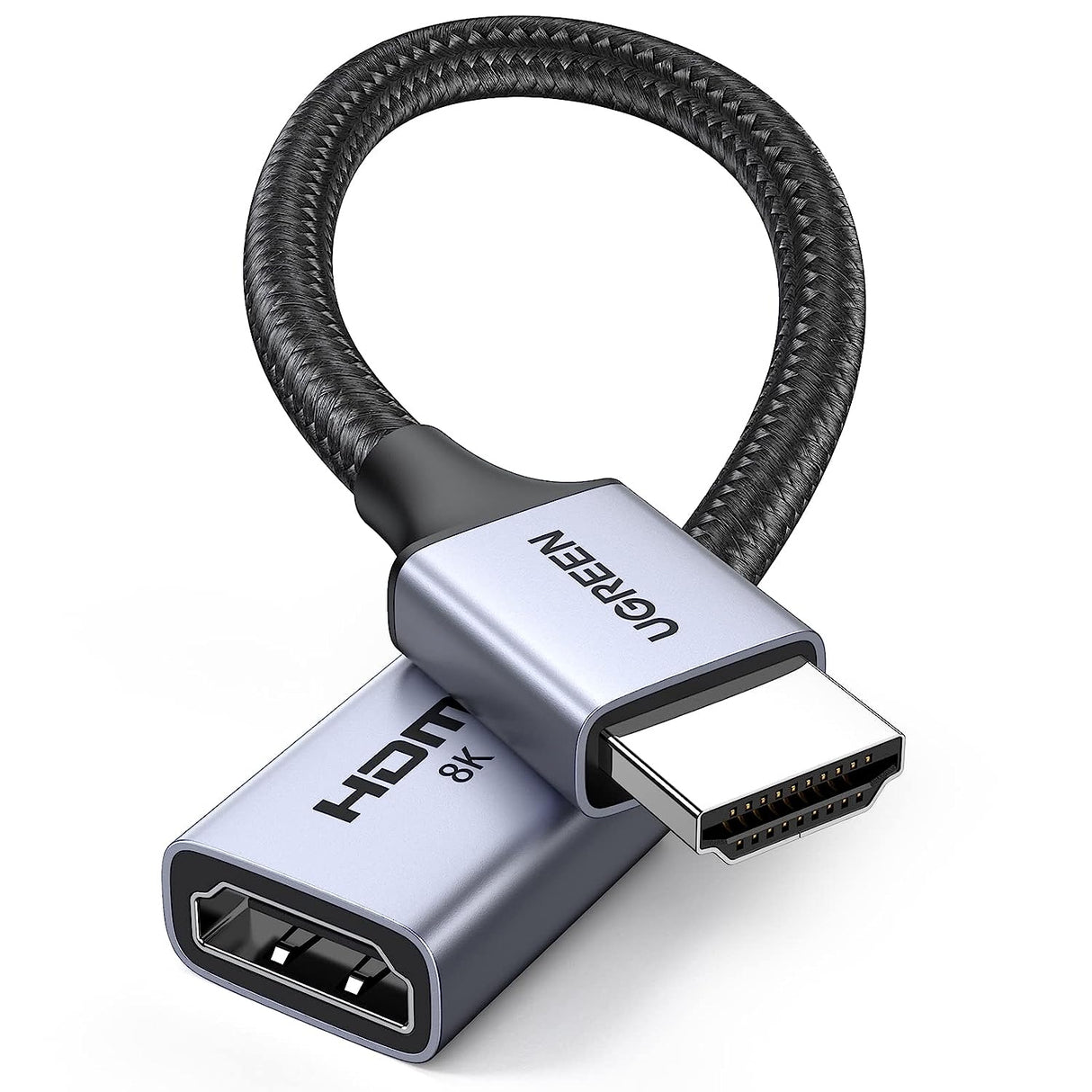 UGREEN 15518 Ultra High-Speed 8K HDMI Extension Cable - 15CM