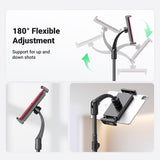 UGREEN 15647 2-in-1 Tablet (Max 12.9 inch) + Phone (Max 7.2 inch) Tripod Stand - 45-Degree Angle