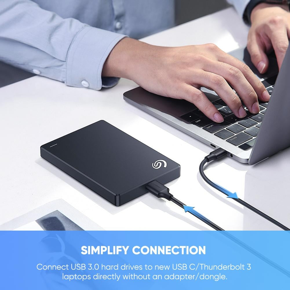 UGREEN USB-C to USB 3.0 Micro-B Data Transfer and Charging Cable - 1M for Fast File Sync and Power Supply