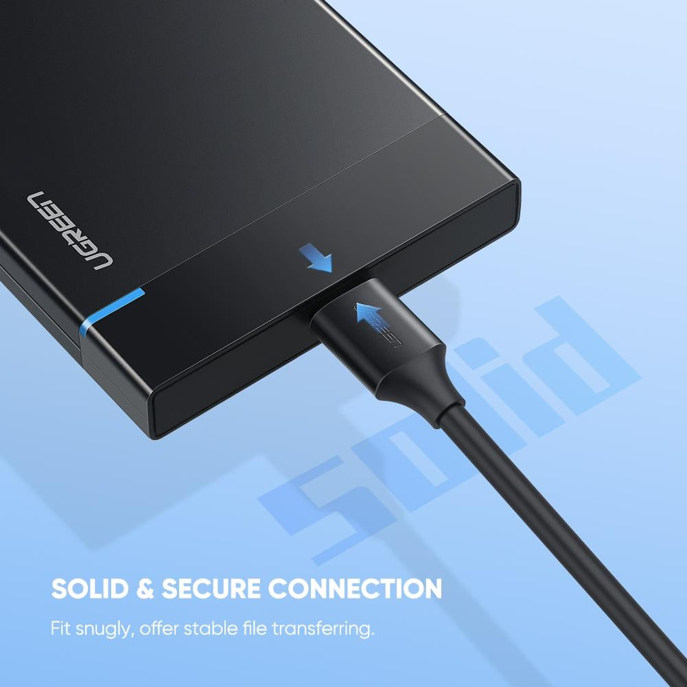UGREEN USB-C to USB 3.0 Micro-B Data Transfer and Charging Cable - 1M for Fast File Sync and Power Supply