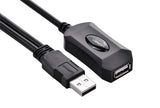 UGREEN USB 2.0 Active Extension Cable 10M with USB Power 5M (20214) - Front View