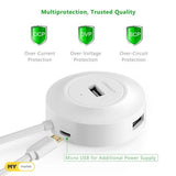 UGREEN 20270 USB 2.0 4-Port Hub White - Front View