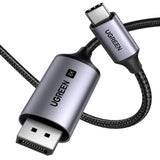 UGREEN 25839 USB-C to DisplayPort 8K Cable 3m - Front View
