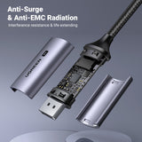 UGREEN 25839 USB-C to DisplayPort 8K Cable 3m - Low Angle