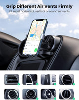 UGREEN 30401 Gravity Car Air Vent Mount - Close-Up Angle