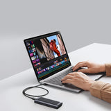 UGREEN 30691 Type-C USB4 Gen3 Cable 0.8M - 45-Degree Angle