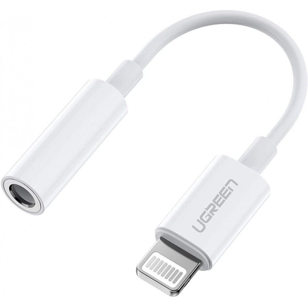 UGREEN MFi Certified iPhone 8-Pin to 3.5mm Headphone Converter