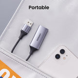 UGREEN 40189 USB-C to HDMI 2 in 1 HD Video Capture Card - Rear View