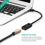UGREEN 40360 4K Mini DP to HDMI Adapter - Side View
