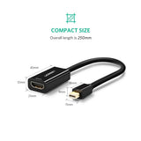 UGREEN 40360 4K Mini DP to HDMI Adapter - Close-Up Angle