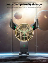 UGREEN 50564 Gravity Drive Car Mount - Rear View
