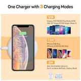 UGREEN QI Wireless charger White 60112 - Front View