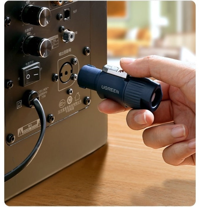 UGREEN Premium C-NL4FC Speaker Connector for Professional Installations