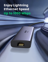 UGREEN 7-in-1 USB-C Hub with 4K HDMI, Ethernet, and Card Reader