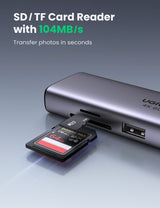 UGREEN 7-in-1 USB-C Hub with 4K HDMI, Ethernet, and Card Reader - Extra Image
