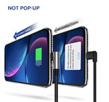 UGREEN 60521 90-Degree USB-A to 8-Pin Charger Cable - 1M Length - Close-Up Angle
