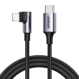 UGREEN 60763 90 Degree USB-C to iPhone 8-pin Cable 1M