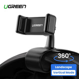 UGREEN 60796 Universal Dashboard Car Phone Mount with HUD Design - Front View