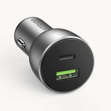 UGREEN 60980 36W PD QC 3.0 Fast Car Charger - Front View