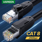 UGREEN Cat 8 Ethernet Cable - 5M Ultra High-Speed Pure Copper Network Cable - Front View