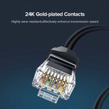 UGREEN Cat 8 Ethernet Cable - 5M Ultra High-Speed Pure Copper Network Cable - Top-Down View