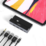 UGREEN 5-in-1 USB-C Multifunction Adapter for iPad Pro 70688 - Side View