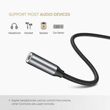 UGREEN 80154 USB-C to 3.5mm Headphone Adapter - Top-Down View