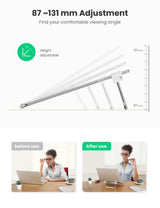 UGREEN 80348 Adjustable Laptop Desk Stand - Top-Down View