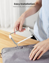 UGREEN 80348 Adjustable Laptop Desk Stand - Close-Up Angle