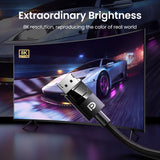 UGREEN 80390 DP V1.4 Male to Male Plastic Case Braided Cable 1M - Side View