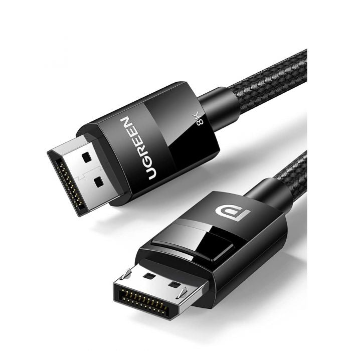 UGREEN 8K DisplayPort 1.4 Male to Male Braided Cable - 5M, VESA Certified