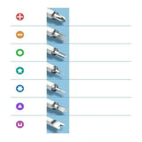 UGREEN 80459 38-in-1 Aluminum Alloy Screwdriver Set - Side View