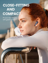 UGREEN 80650 T1 Wireless Earbuds White - Front View