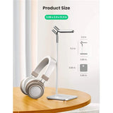 UGREEN 80701 Universal Adjustable Headphone Holder - Rear View