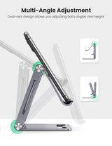 UGREEN 80708 Adjustable Aluminum Phone Holder - Top-Down View