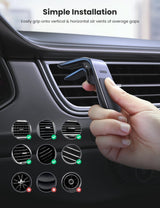 UGREEN 80712 Magnetic Air Vent Car Holder - 45-Degree Angle