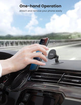 UGREEN 80785 Magnetic Phone Car Mount - Side View