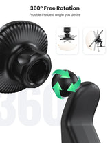 UGREEN 80785 Magnetic Phone Car Mount - Rear View