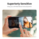 UGREEN 80967 Full Coverage Tempered Glass Screen Protector with Precise Alignment for iPhone 13/13 Pro (2-Pack) - Top-Down View