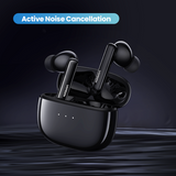 UGREEN 90401 HiTune T3 Active Noise-Cancelling Wireless Earbuds (Black) - 45-Degree Angle